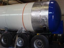 Instandsetzung Unfallschaden an einem Biertankauflieger