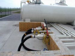 Neubau öffentliche Tankstelle für Dieselkraftstoff und Biodiesel