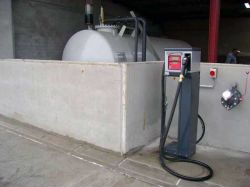 Erneuerung der Tankanlage mit nicht eichfähiger Zapfsäule